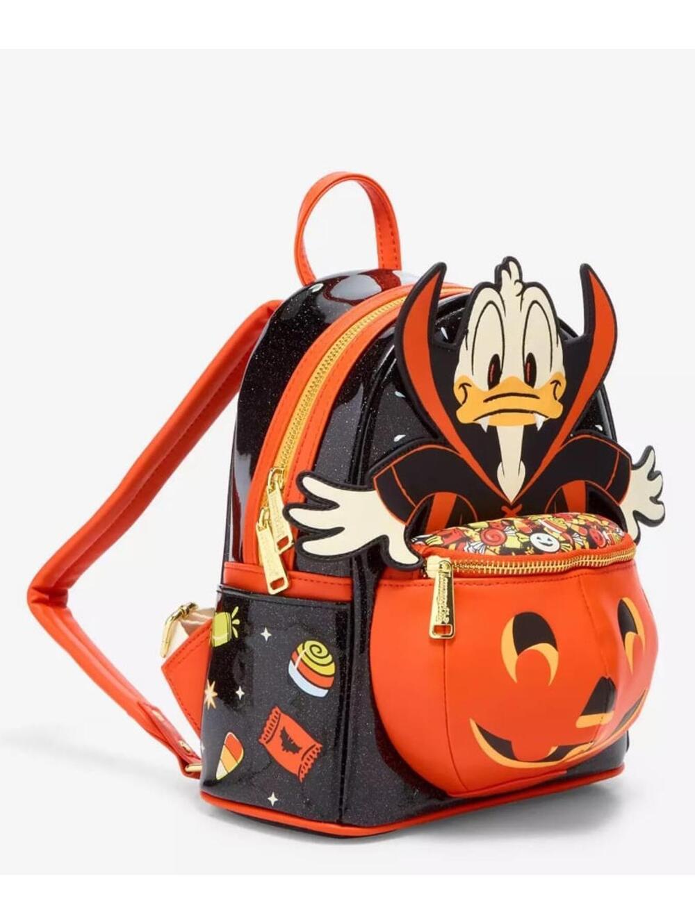 Loungefly Disney Donald Duck Vampire Costume Mini Backpack - Picture 2 of 9